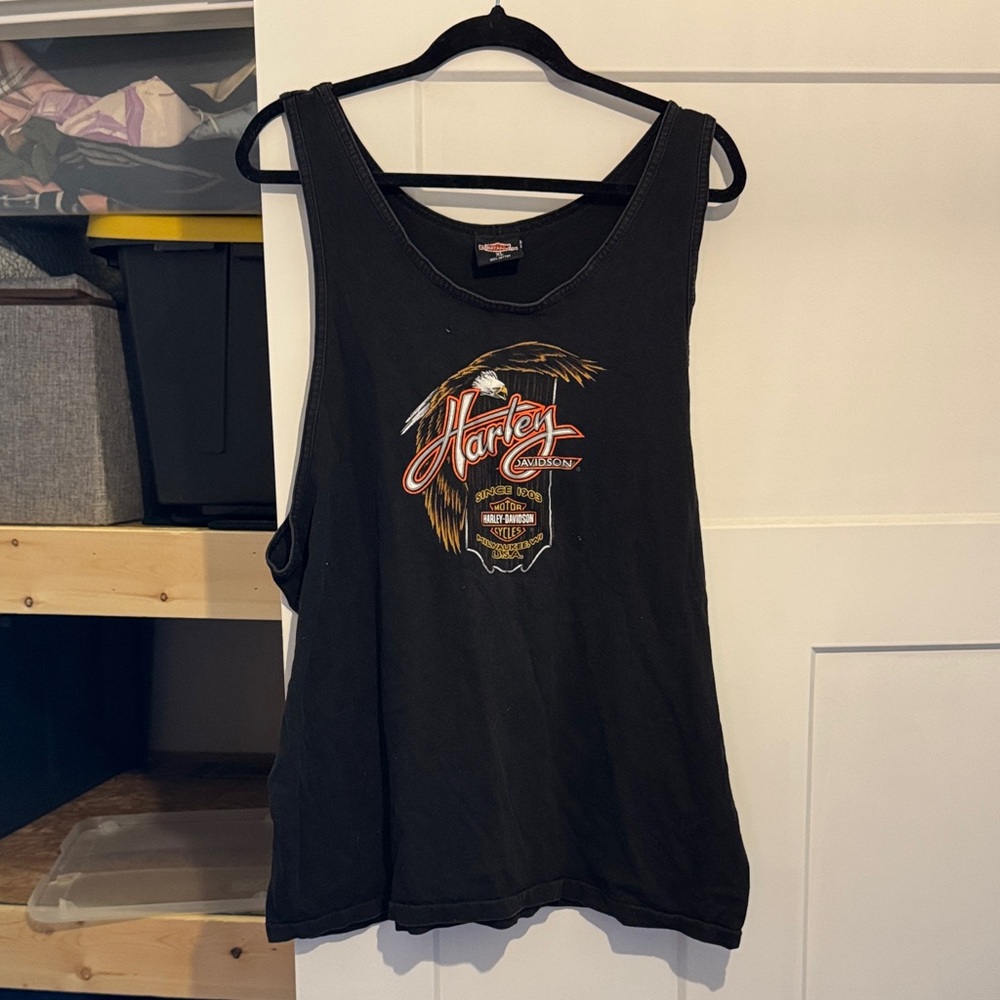 Vintage Harley-Davidson Graphic Tank Top